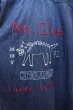 画像5: 【Maison MIHARA YASUHIRO メゾン ミハラヤスヒロ】No Club LONE WOLF バック刺繍ロングデニムシャツ (5)