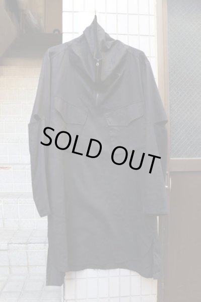 画像4: 【JUVENILE HALL ROLLCALL ジュベナイル ホール ロールコール】ハイネックデザインプルオーバーロングシャツ (4)