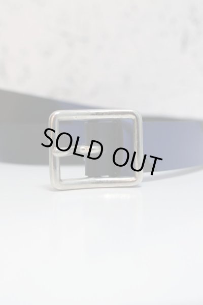 画像3: 【KIDILL キディル】HUMPHREY Long Belt BLUE×BLACK レザーロングベルト (3)