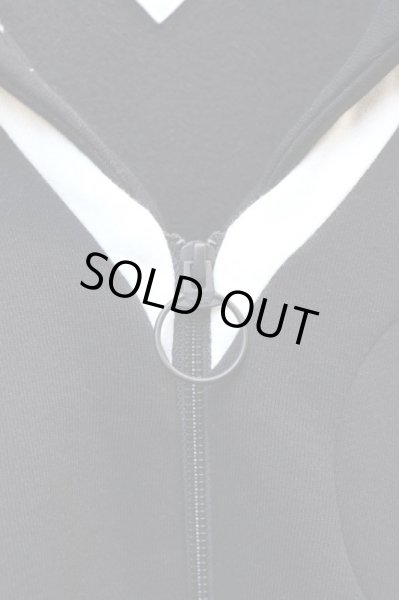 画像5: 【BALMUNG バルムング】セーラースウェットブルゾン 黒 (5)