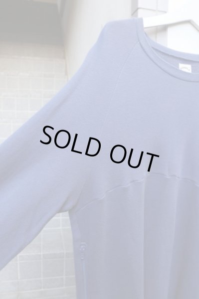 画像3: 【SUNSEA サンシー】ジップポケット付きカッティング切替スウェット (3)