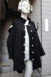 画像8: 【q-haku くうはく】セーラーカラーチャイナジャケット BLACK (8)
