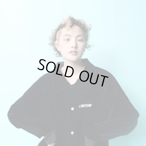 画像10: 【LIBITUM ad LIB リビトゥムアドリブ】velour coach jacket 別珍コーチジャケット (10)