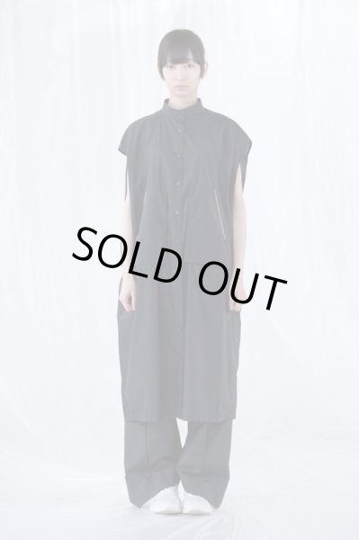 画像8: 【chloma クロマ】ENAフィルムワンピース ブラック (8)