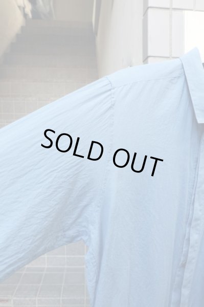 画像5: 【Yohji Yamamoto POUR HOMME ヨウジヤマモト プールオム】レイヤーデザイン長袖シャツ (5)