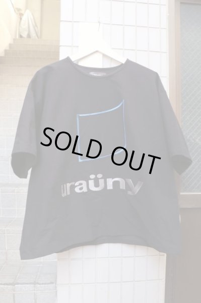 画像2: 【chloma クロマ】üT-BLACK ungravity刺繍ワイドプルオーバートップス (2)