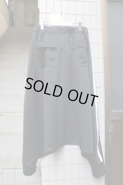 画像4: 【niitu ニーツ】ジャージサルエルパンツ BLACK (4)