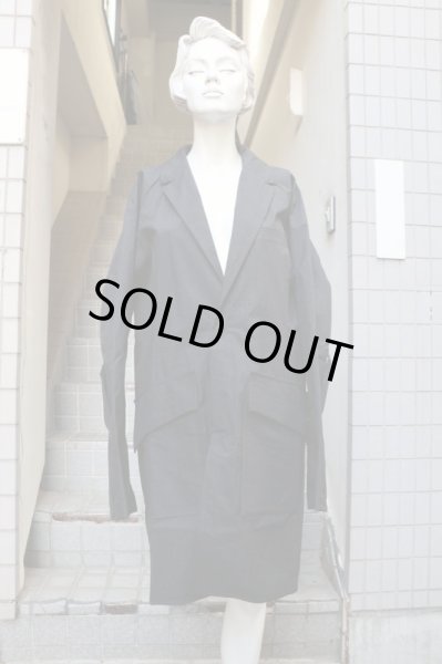 画像8: 【BALMUNG バルムング】ボロロングジャケット コート BLACK (8)