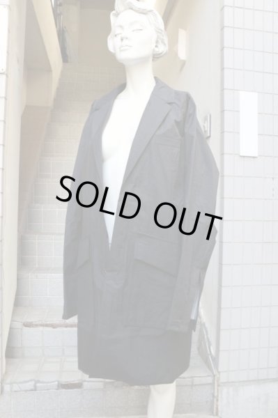 画像9: 【BALMUNG バルムング】ボロロングジャケット コート BLACK (9)