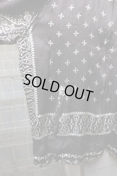 画像3: 【FACETASM ファセッタズム】バンダナ柄ブルゾン (3)