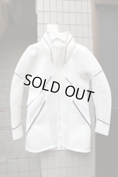 画像3: 【壱吾弐工機 カザフタコウキ】第四 202式 P/パーカー WHITE (3)