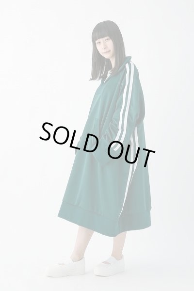 画像10: 【niitu ニーツ】校則OP ジャージビッグプルオーバー グリーン (10)