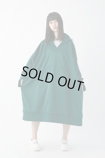 画像9: 【niitu ニーツ】校則OP ジャージビッグプルオーバー グリーン (9)