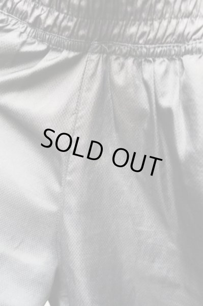 画像6: 【BARRAGAN バラガン】ダブルウエストデザインナイロンパンツ BLACK (6)