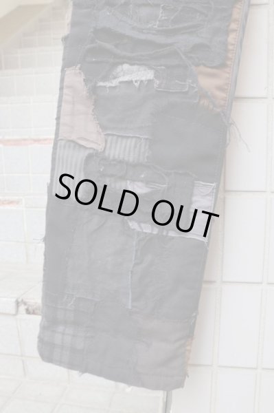 画像4: 【NOISE CRAFT ノイズクラフト】クラストスキニーパンツ BLACK (4)