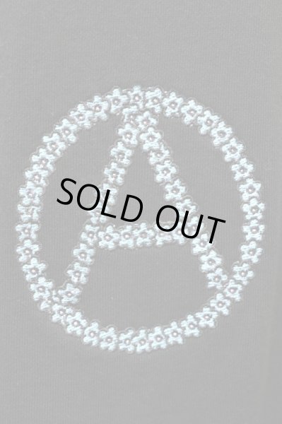 画像5: 【AO アオ】ANARCY SHIRT BLACK アナーキー刺繍開襟シャツ (5)