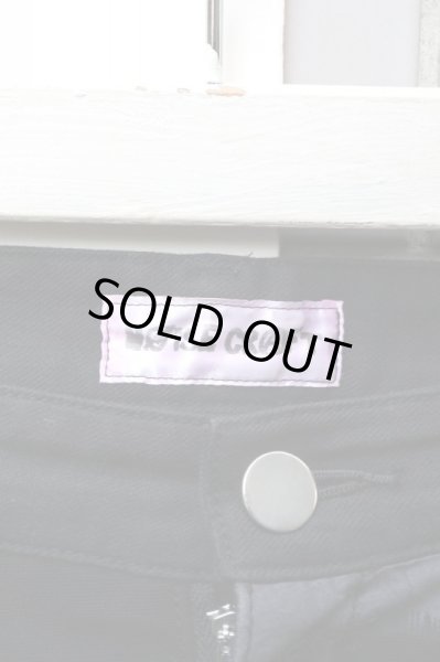 画像7: 【NOISE CRAFT ノイズクラフト】クラストスキニーパンツ BLACK (7)