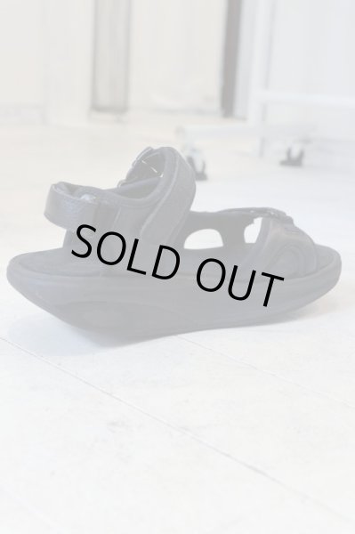 画像5: 【RIBEYRON×MBT リベイロン】厚底サンダル BLACK (5)