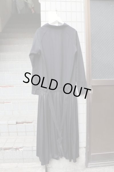 画像5: 【ha za ma ハザマ】ドッキングデザイン羽織りジャケット BLACK (5)