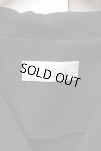 画像9: 【ha za ma ハザマ】ドッキングデザイン羽織りジャケット BLACK (9)