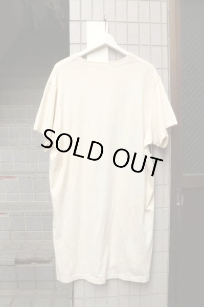 画像2: 【Yohji Yamamoto POUR HOMME ヨウジヤマモト プールオム】I'll CUT YOU デッザンペイント柄ヘンリーネック半袖カットソー (2)