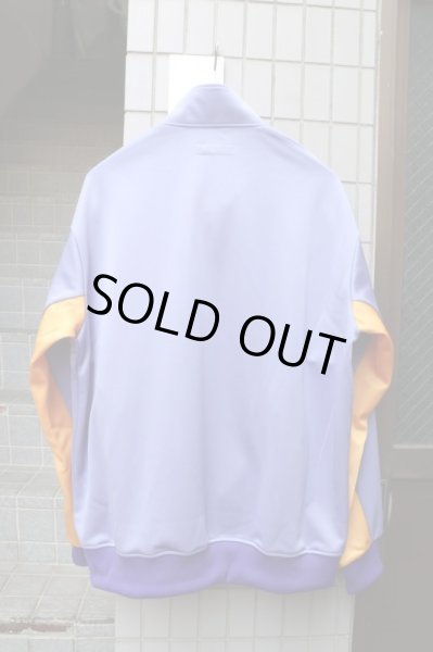 画像2: 【kill remote キルリモート】切替デザインジャージブルゾン パープル (2)