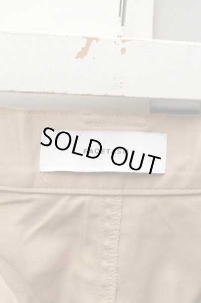 画像6: 【FACETRASM ファセッタズム】レースアップミリタリーショートパンツ ベージュ (6)