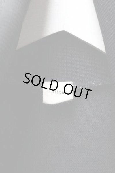 画像5: 【niitu ニーツ】キモノジャージブルゾン ブラック (5)