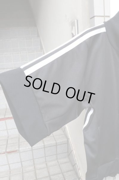 画像4: 【niitu ニーツ】キモノジャージブルゾン ブラック (4)