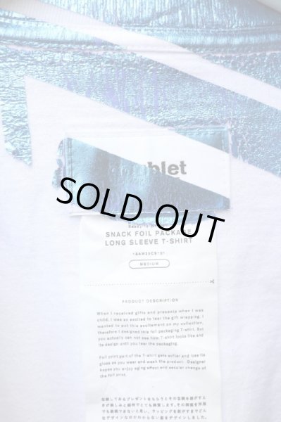 画像6: 【doublet ダブレット】箔プリント長袖カットソー (6)