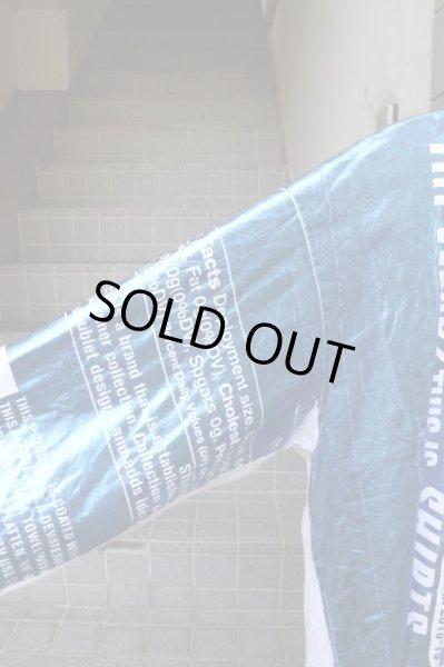 画像3: 【doublet ダブレット】箔プリント長袖カットソー (3)