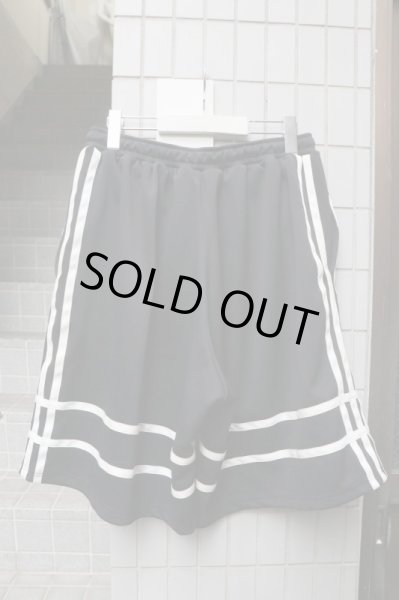 画像2: 【kill remote キルリモート】ジャージハーフパンツ ブラック (2)