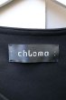 画像6: 【chloma クロマ】üT-BLACK ungravity刺繍ワイドプルオーバートップス BLACK (6)