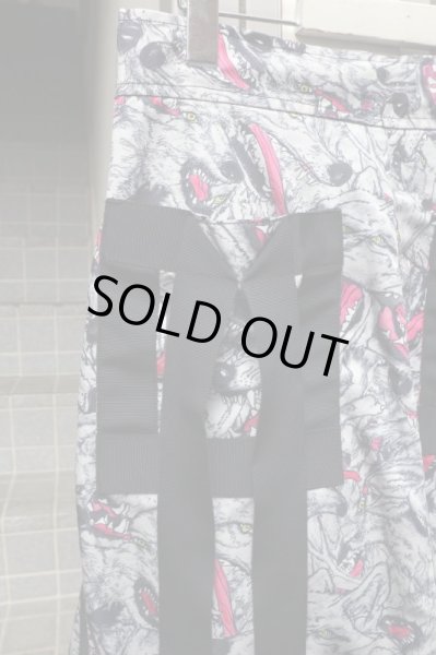 画像4: 【KIDILL キディル】ウルフ総柄袴パンツ (4)