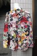 画像1: 【NOZOMI ISHIGURO Haute Couture ノゾミイシグロ オートクチュール】総柄長袖シャツ (1)