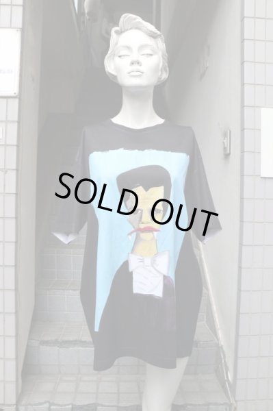 画像6: 【daisuke shimura ダイスケシムラ】絵画調グラフィックプリントTシャツ (6)