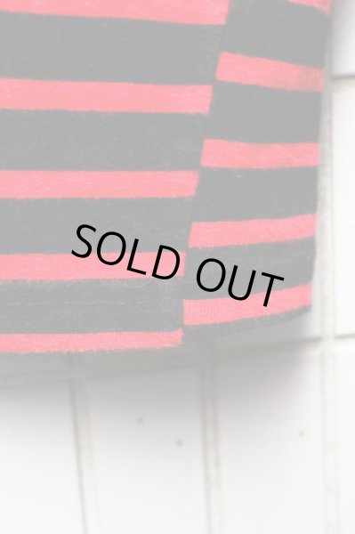 画像6: 【MYne マイン】ボーダー柄オーバーサイズ長袖カットソー (6)