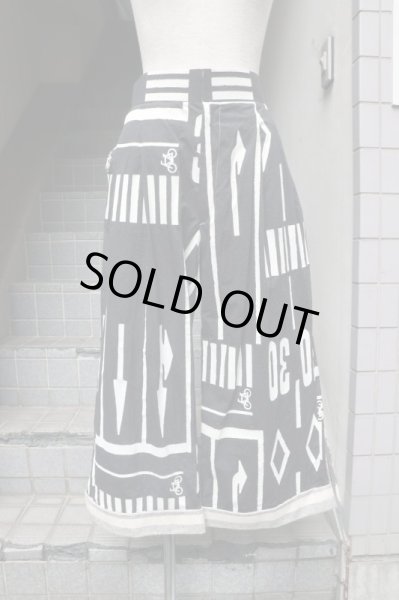 画像6: 【proto（egg）product project p(e)pp】交通道路プリントハイウエストパンツ (6)