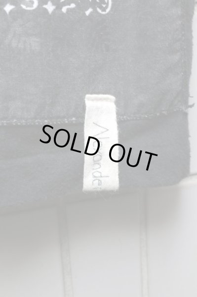 画像4: 【Alexander Lee Chang アレキサンダーリーチャン】バンダナTシャツ ブラック (4)