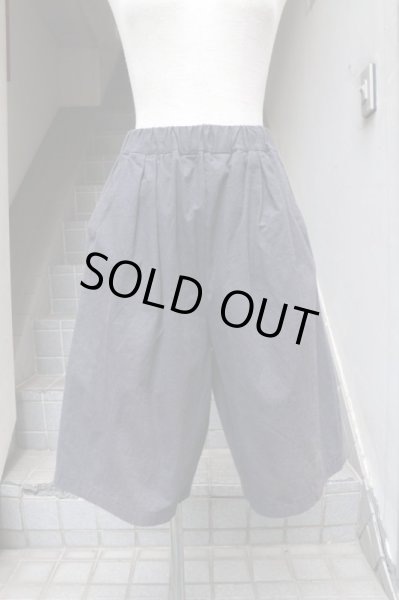 画像6: 【Blank YM ブランワイエム】ワイドハーフイージーパンツ (6)