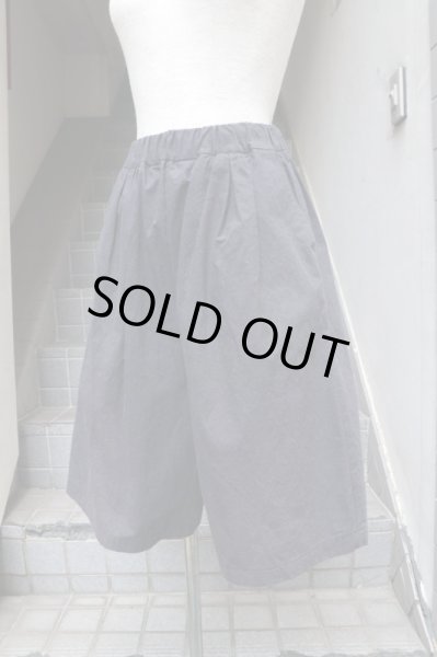 画像7: 【Blank YM ブランワイエム】ワイドハーフイージーパンツ (7)