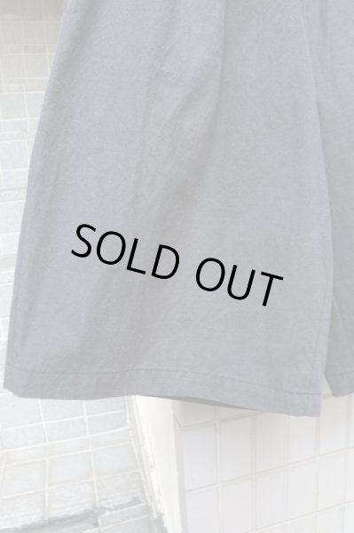 画像4: 【Blank YM ブランワイエム】ワイドハーフイージーパンツ (4)