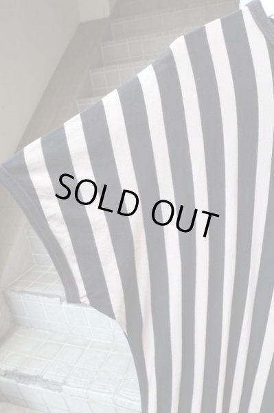 画像3: 【SHAREEF シャリーフ】ストライプ柄半袖ドルマンビッグTシャツ (3)