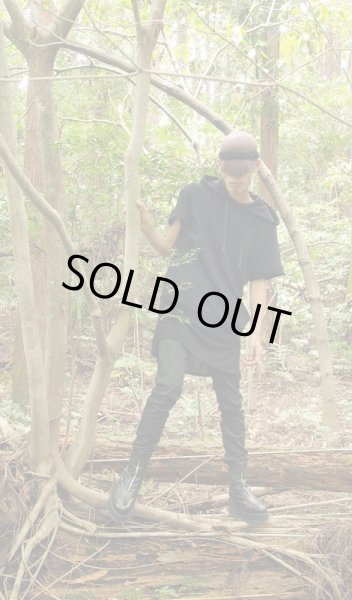 画像6: 【Shinya yamaguchi シンヤヤマグチ】ロングタンクトップ ブラック (6)