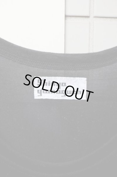 画像3: 【Shinya yamaguchi シンヤヤマグチ】ロングタンクトップ ブラック (3)