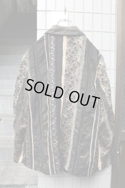 画像4: 【VINTAGE USED古着】ゴブラン風ボックス型ジップブルゾン (4)