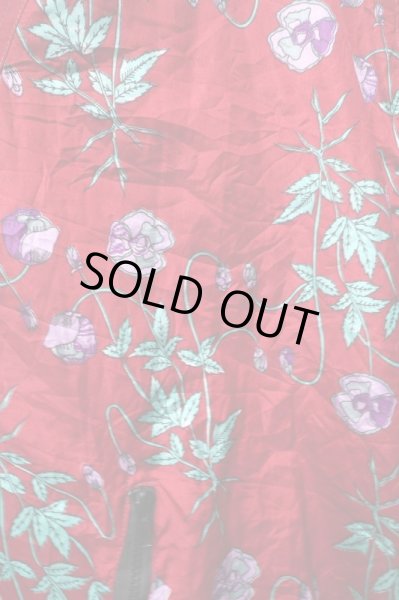 画像4: 【VINTAGE/USED古着】80's総柄シルクブルゾン (4)