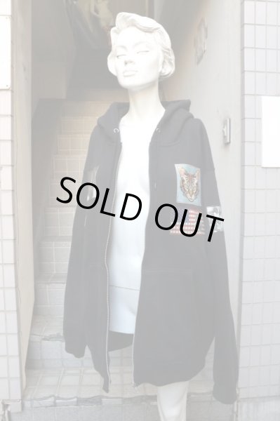 画像10: 【PSYCHO WORKS サイコワークス】グラフィックパッチ装飾スウェットビッグパーカー (10)