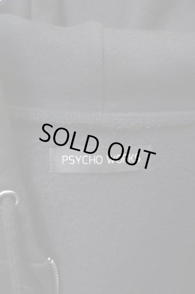 画像9: 【PSYCHO WORKS サイコワークス】グラフィックパッチ装飾スウェットビッグパーカー (9)