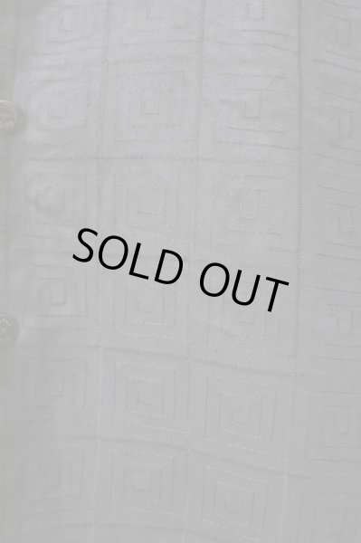 画像6: 【VINTAGE/USED古着】刺繍柄開襟スウェードビッグシャツ (6)